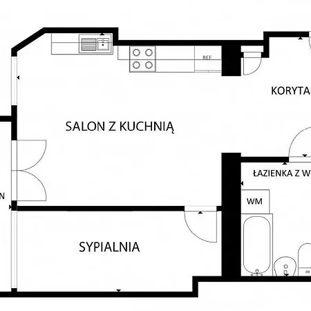 Loft W Centrum Z Jacuzzi